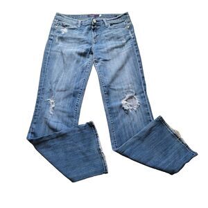 Vigoss Jolie London/ Boot Cut Denim Low Rise Jeans Pants Womens Junior's Size 9